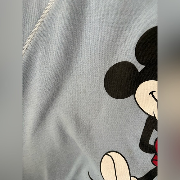 Disney Parks Disneyland Baby Blue Crewneck with Mickey Mouse Size XXL - Picture 4 of 4